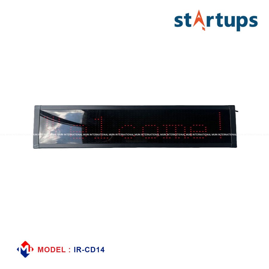 Startups Counter Display
