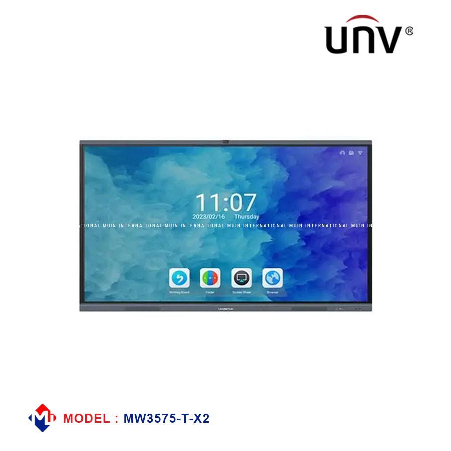 UNV 75"4K Smart Interactive Display with NFC [MW3575-T-X2]