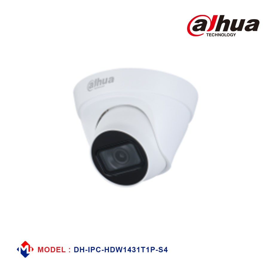 Dahua 4MP Entry IR Fixed-focal Eyeball Network Camera [DH-IPC-HDW1431T1P-S4]