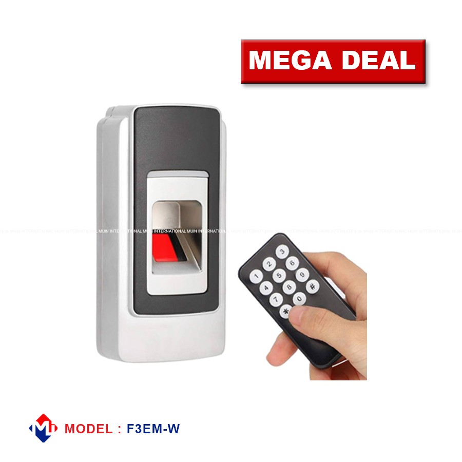 Metal Fingerprint Access Control System (Outdoor)