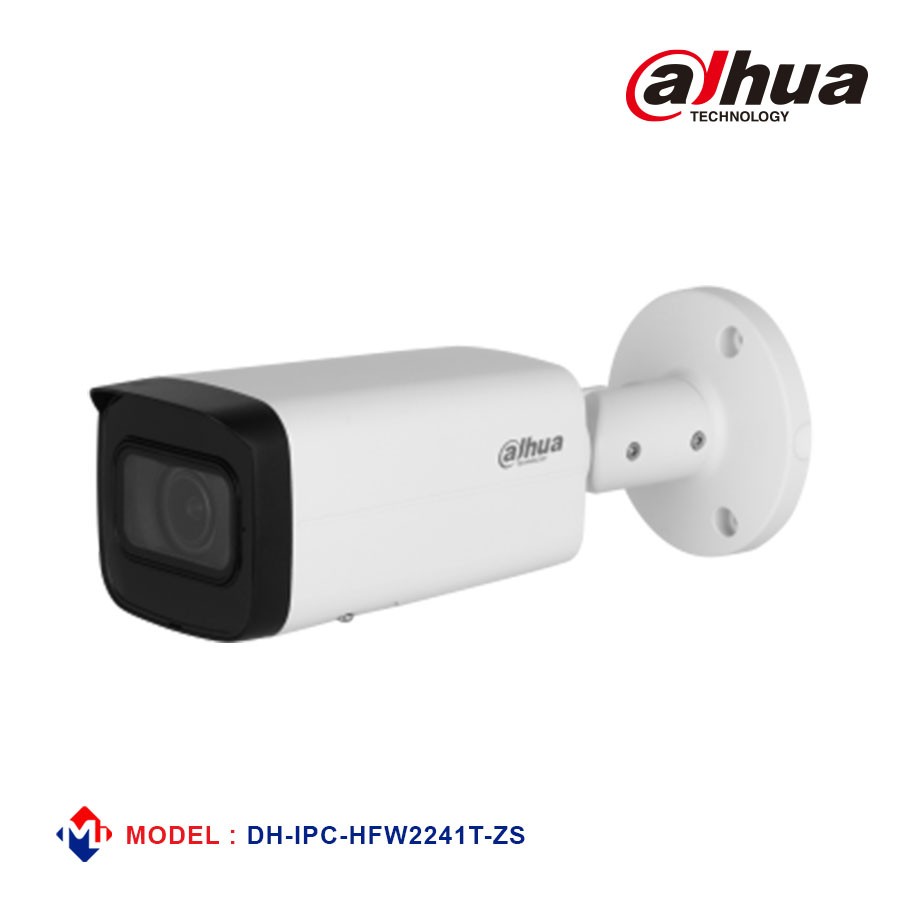 Dahua 2MP IR Motorized Vari-focal Bullet WizSense Network Camera [DH-IPC-HFW2241T-ZS]